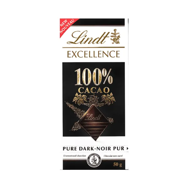 قیمت انواع شکلات تلخ 100 درصد لینت عمده در تهران